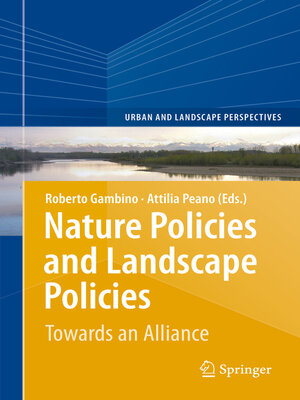 cover image of Nature Policies and Landscape Policies
